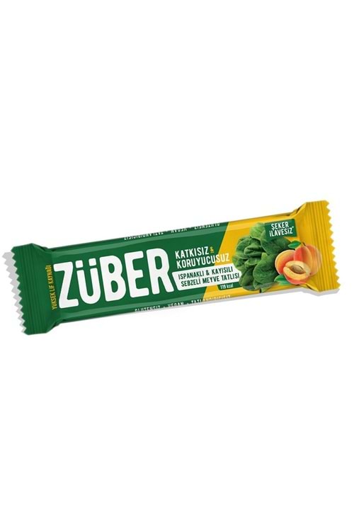 Züber Ispanaklı ve Kayısılı Sebzeli Meyve Tatlısı (35 gr)