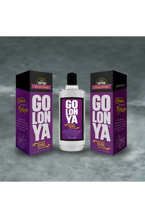 Golonya Karışım Kokulu Kolonya Remix 250 ml.