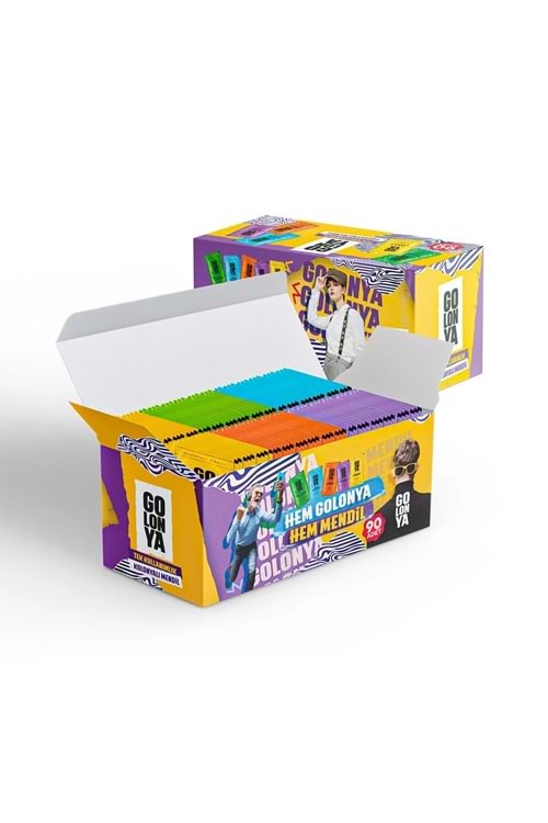 Golonya Karma Kolonyalı Mendil 90lı