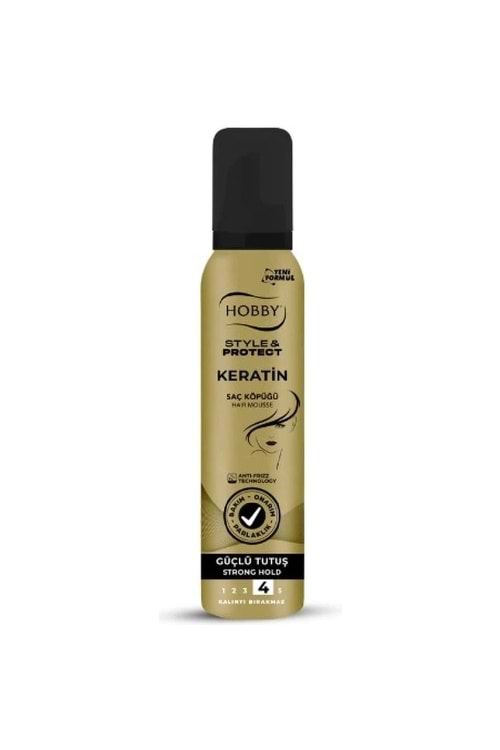 Hobby Keratin Saç Köpüğü 150ml