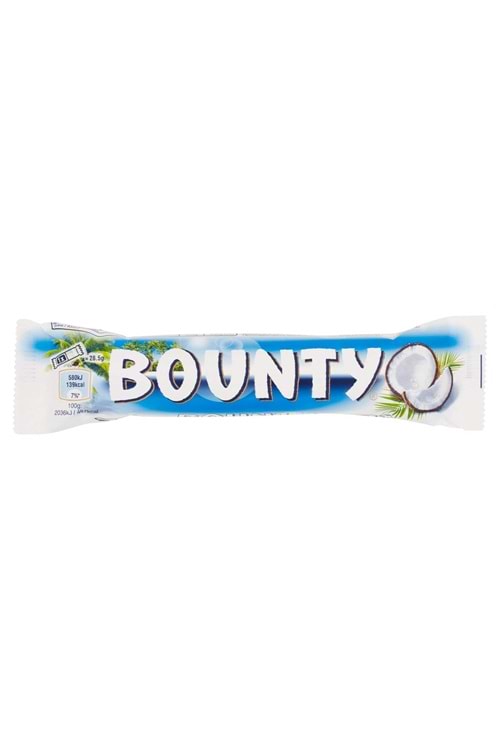 Bounty Hindistan Cevizli Bar Çikolata 57 Gr