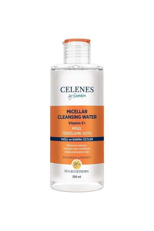 Celenes By Sweden Sea Buckthorn Misel Temızleme Suyu 250 ml Yağlı - Karma