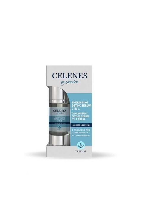 Celenes Thermal Detox Yüz Serum 3 İn 1 30 Ml