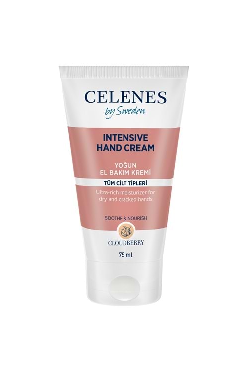 Celenes Cloudberry Yoğun El Bakım Kremi 75 ml