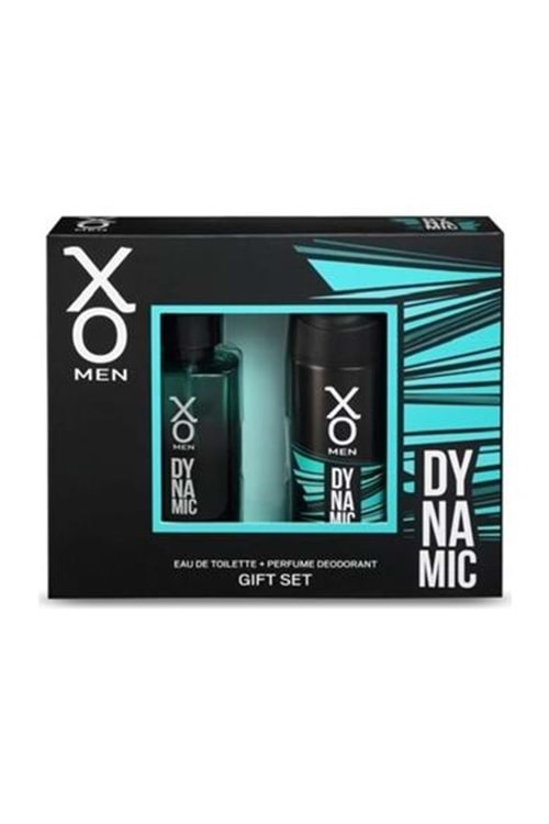 Xo Erkek Parfüm Seti Dynamic 100 ml 125 ml Deo