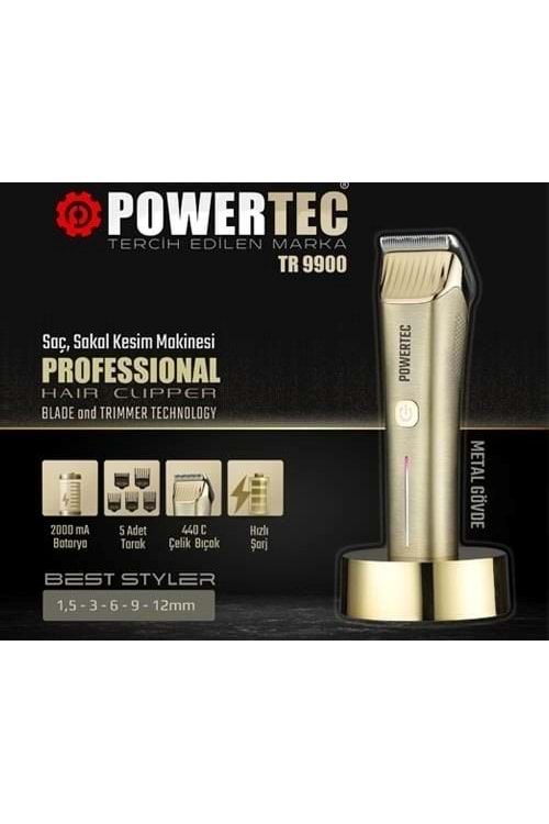 Powertec Tr 9900 Saç ve Sakal Tıraş Makinesi