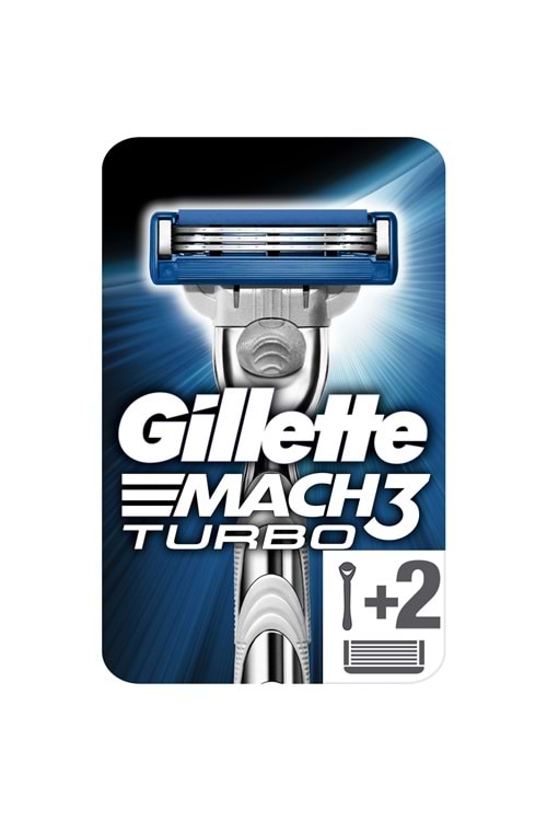 Gillette Mach3 Turbo Yedek Bıçaklı Tıraş Makinesi