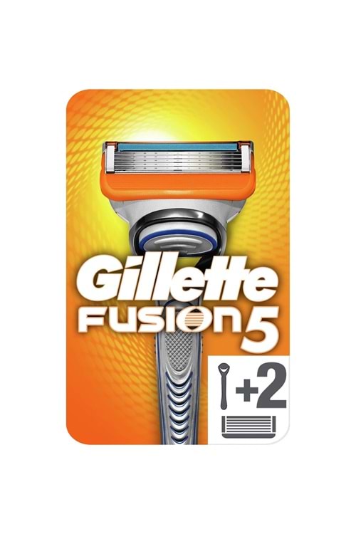 Gillette Fusion Tıraş Makinesi + 2 Yedek Tıraş Bıçağı