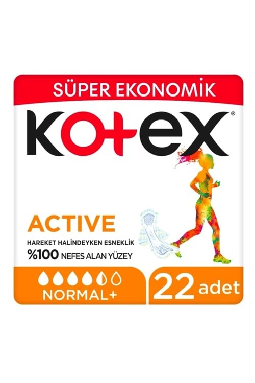 Kotex Actıve Normal 22 li Hijyenik Ped