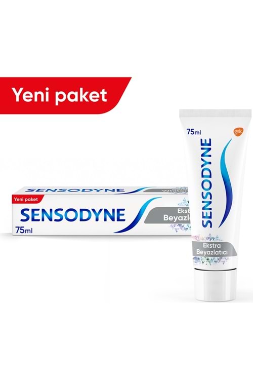 Sensodyne Ekstra Beyazlatıcı Diş Macunu 75 ml
