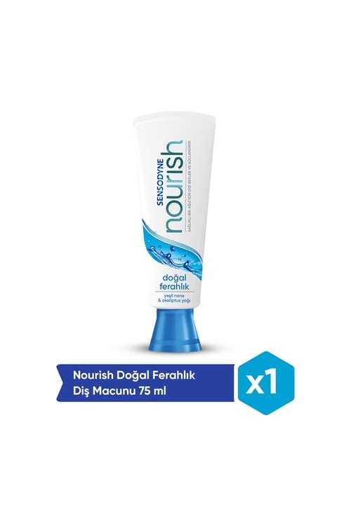 Sensodyne Nourish Doğal Ferahlık 75 ml