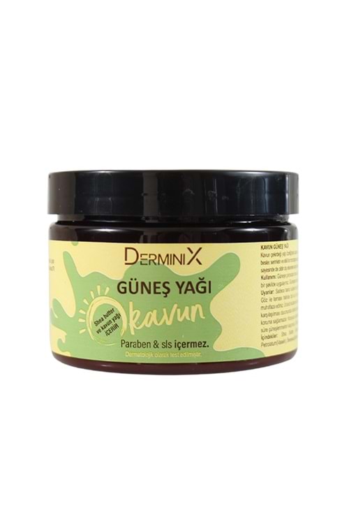 Derminix Bronzlaştırıcı Kavun Güneş Yağı