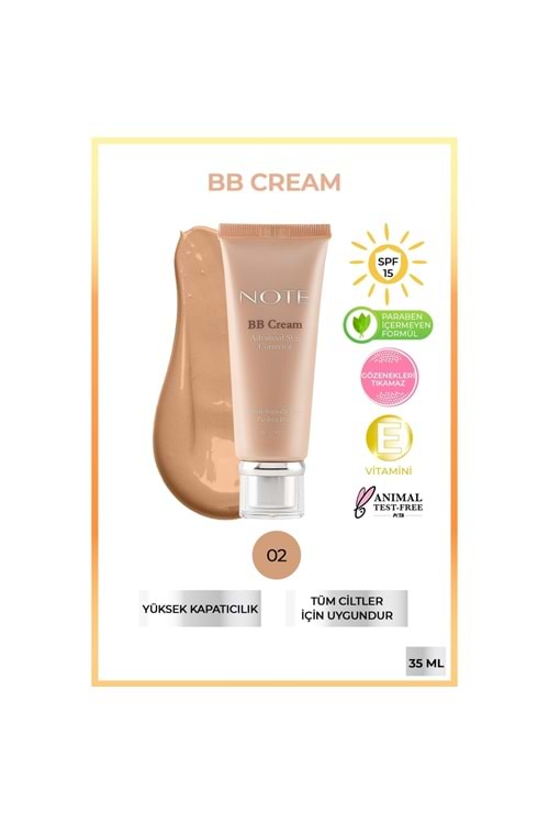 Note BB Krem Doğal Kapatıcılık 02