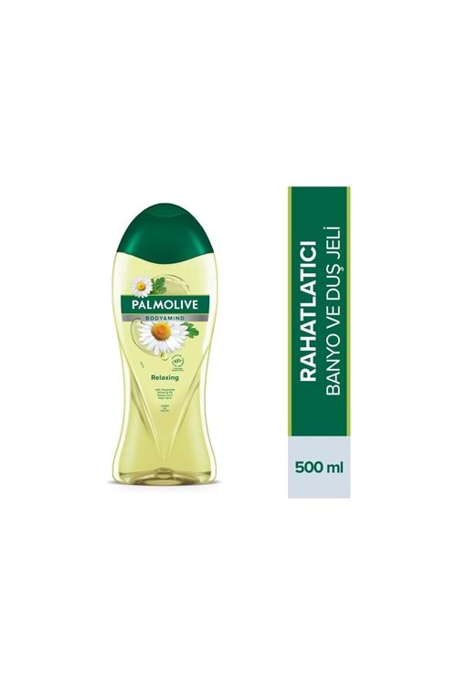 Palmolive Body & Mind Papatya Özü ve Doğal Yağ ile Rahatlatıcı Banyo ve Duş Jeli 500 ml