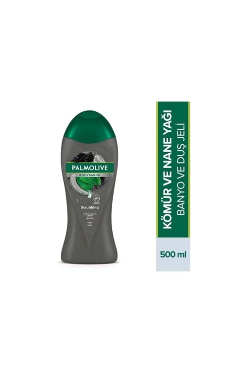 Palmolive Body & Mind Kömür ve Nane Yağı Banyo ve Duş Jeli 500 ml