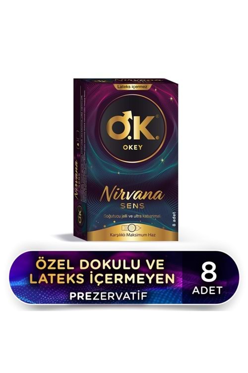 Okey Nirvana Sens Prezervatif 8 li