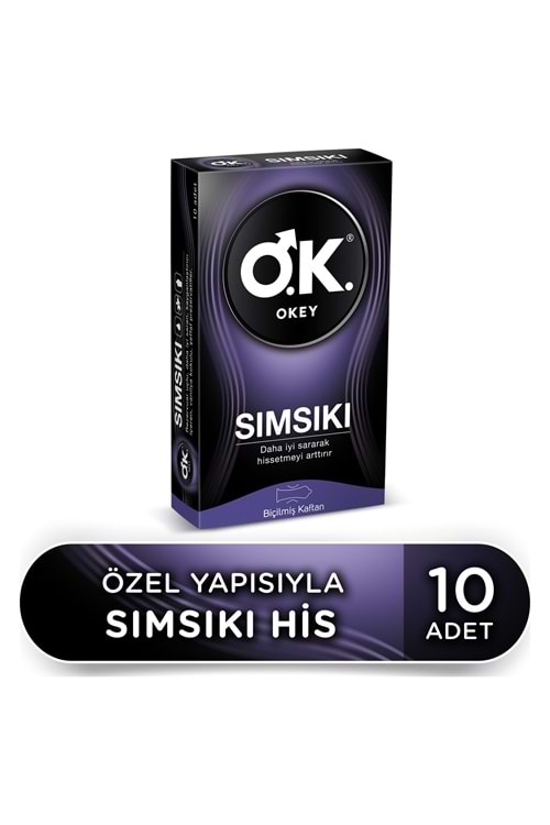 Okey Sımsıkı Prezarvatif 10'lu