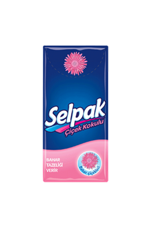 Selpak Çiçek Kokulu Mendil Tekli