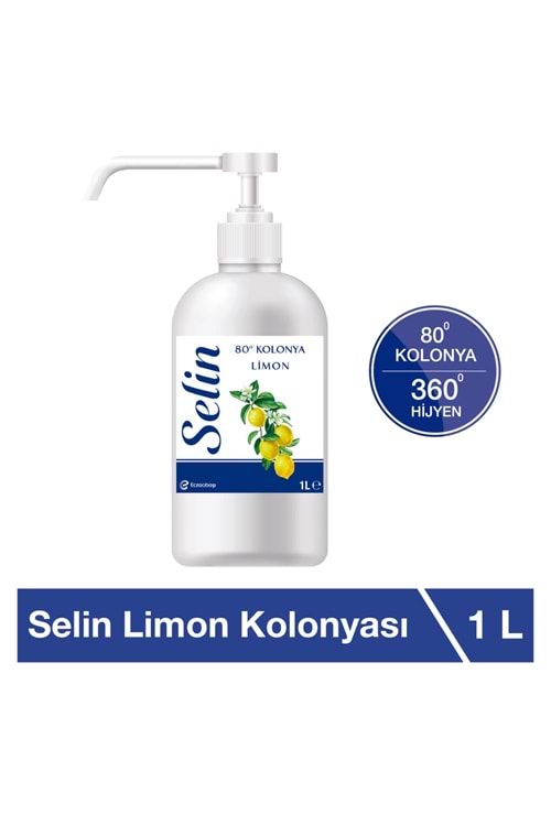 Selin Limon Kolonyası Pompalı Sprey 1 Lt.