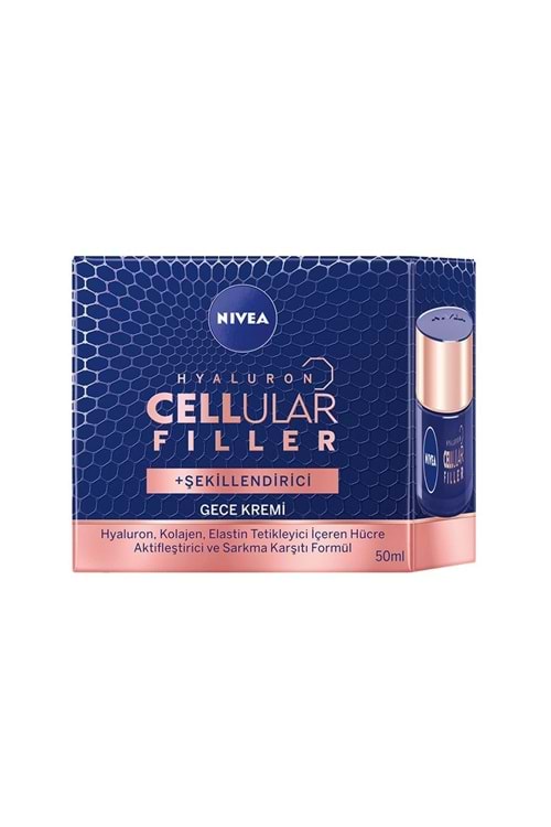Nivea Hyaluron Cellular Filler Şekillendirici Gece Kremi 50ml