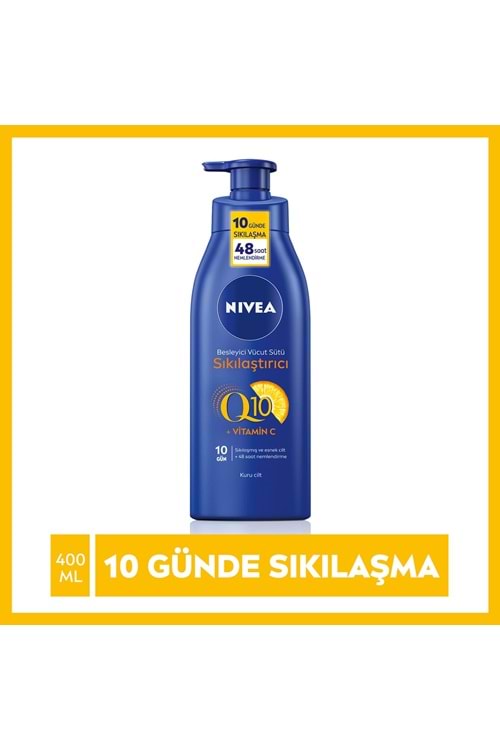 Nivea Sıkılaştırıcı Vücut Sütü Q10 + C Vitamini 400ml
