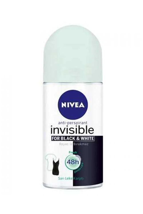 Nivea Black ve White Invisible Fresh 50 ml Roll On