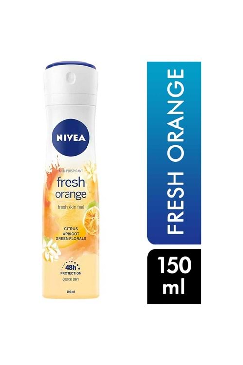 Nivea Deodorant 150 ml Kadın Fresh Orange