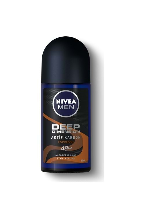 Nivea Roll-On Erkek 50 Ml. Deep Espresso