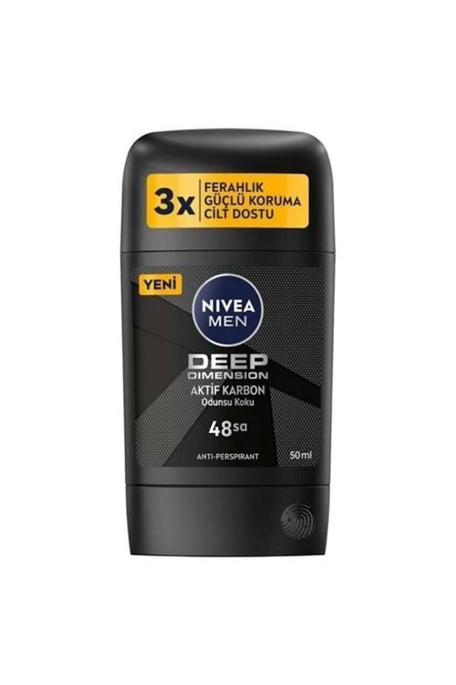 Nivea Men Erkek Stick Deodorant Deep Dimension 50ml