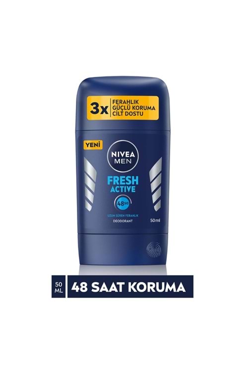 Nivea Men Erkek Stick Deodorant Fresh Active 50ml