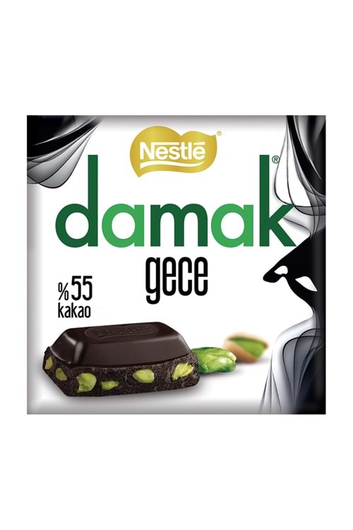 Nestle Damak Gece 60 G Fıstıklı Bitter Çikolata
