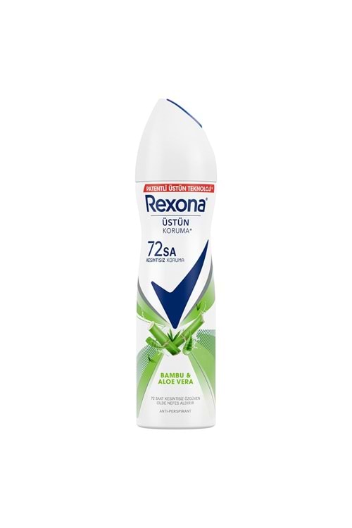 Rexona Kadın Sprey Deodorant Bambu & Aloe Vera 150 ml