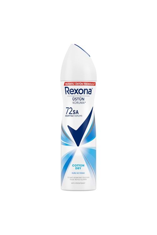 Rexona Kadın Sprey Deodorant Cotton Dry 150 ml