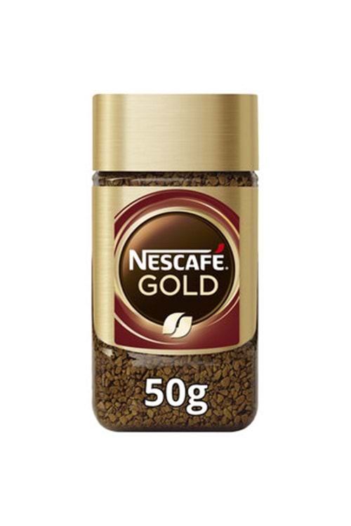 Nescafe Gold Çözünebilir Kahve 50 G Kavanoz