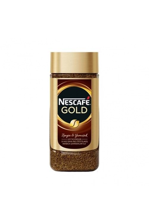 Nescafe Gold Çözünebilir Kahve Kavanoz Kahve 200 gr