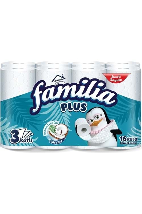 Familia Plus Tuvalet Kağıdı (3 Katlı) 16 Lı Pk Coconut Özlü