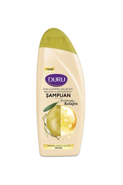 Duru Zeytinyağı&Kolajen Kuru Ve Normal Saçlar İçin Şampuan 500 Ml
