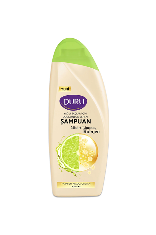 Duru Misket Limonu&Kolajen Yağlı Saçlar İçin Şampuan 500 Ml
