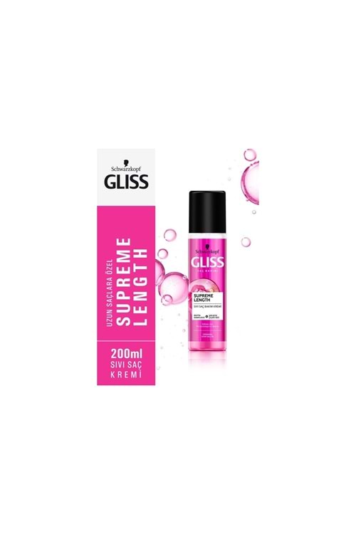 Gliss Supreme Length Sıvı Saç Kremi 200 ml