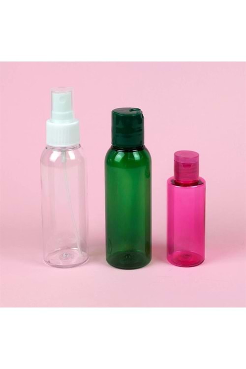 Nascita Karışık Renkli Şişe Set 3'lü - 09