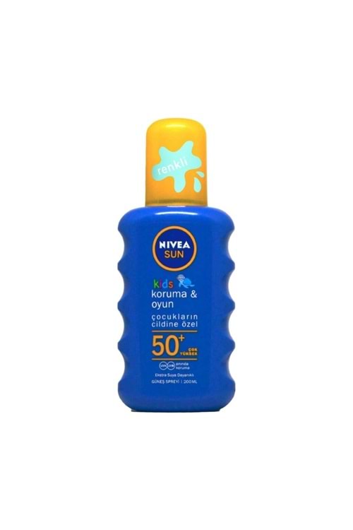 Nivea Sun Kids Caring Çocuk Güneş Spreyi 50+ Spf 200 ml