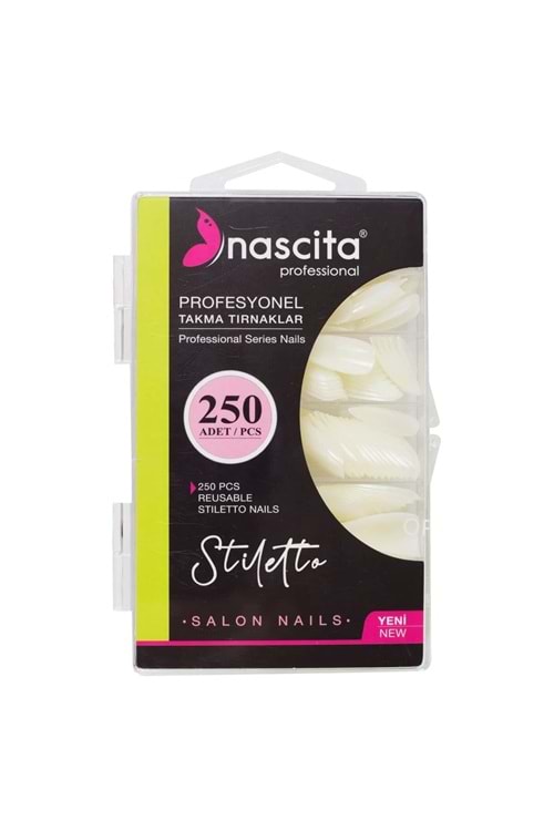 Nascita 250'li Kutulu Stiletto Takma Tırnak - 170