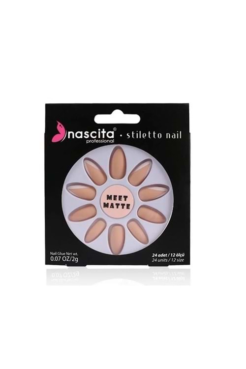 Nascita Stiletto Takma Tırnak Mattex -31