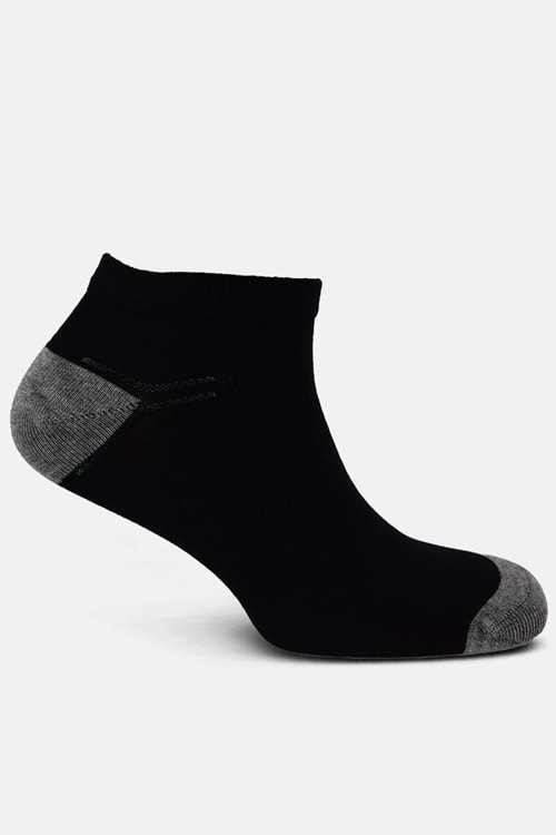 Aytuğ Erkek Topuk Desenli Patik Çorap Modal