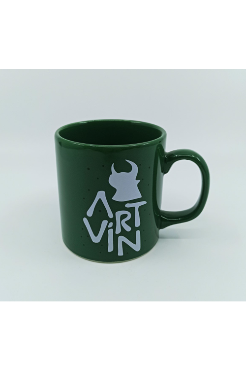 Artvin Logo Baskılı Kupa Bardak / Yeşil