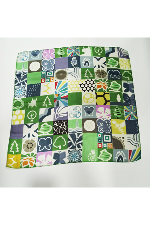 Artvin Genel Değerler Şifon Eşarp 50X50 Cm