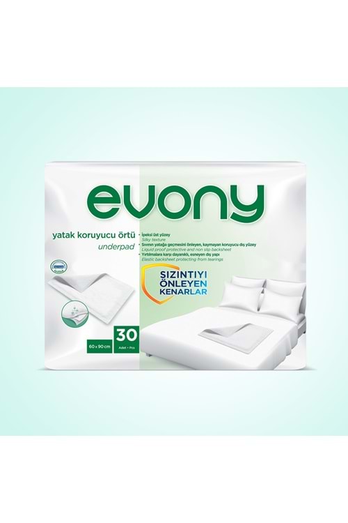 Evony Hasta Altı Örtüsü 90X60 Cm. 30 Adet