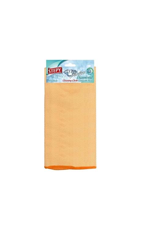 Stepy Diamond Jumbo Mikrofiber Temizlik Bezi 50x70