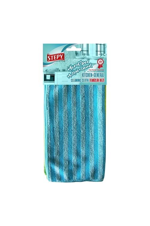 Stepy Mikrofiber Mutfak+Genel Temizlik Bezi