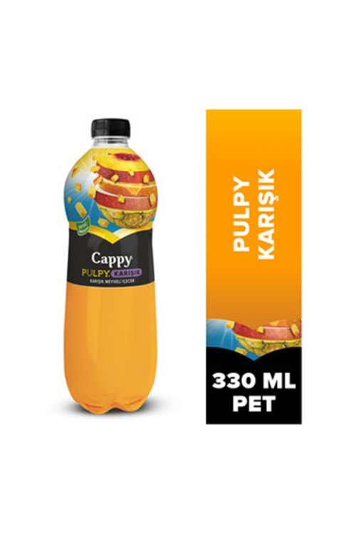 Cappy Pulpy Karışık 330 ml.
